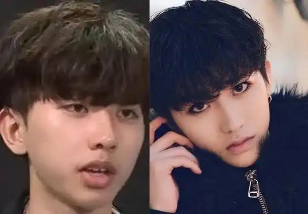 男星出道前后颜值对比,整没整容一目了然.