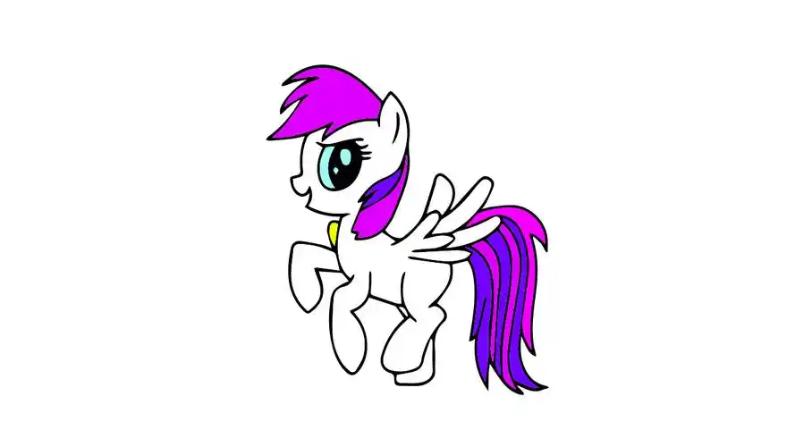 怎么画小马宝丽