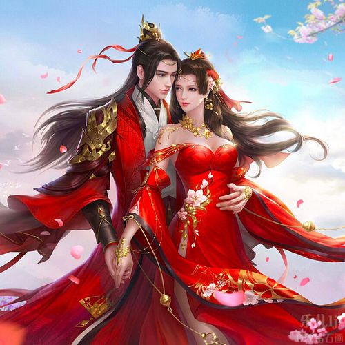 十字绣线绣2021新款客厅情侣结婚古风美女喜庆婚礼钻石画满钻卧室