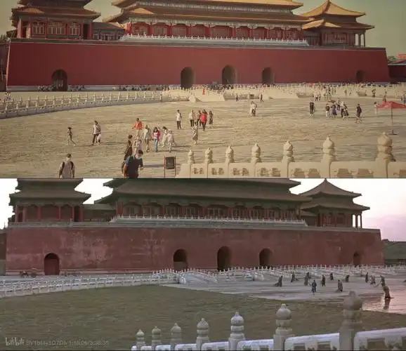 走入末代皇帝中的紫禁城