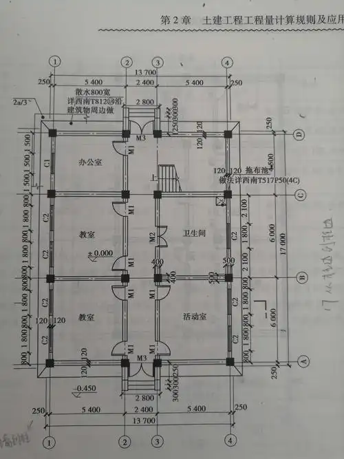 这个图上是哪几个柱子尺寸为400啊只标了一个