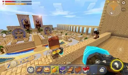 沙盒生存大冒险游戏是一款很自由的像素沙盒游戏,大量的方块解锁,自由