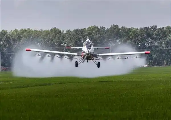 北大荒航空的农用飞机在作业(图片来源:中国民航网)