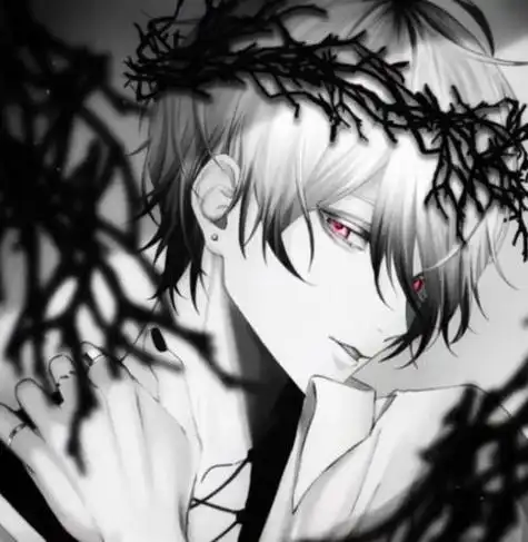 男生头像黑暗系冷血