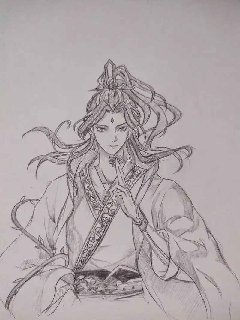 手绘——楚晚宁 不知渡人,何以渡己.