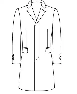 大衣的简笔画 外衣大衣的简笔画