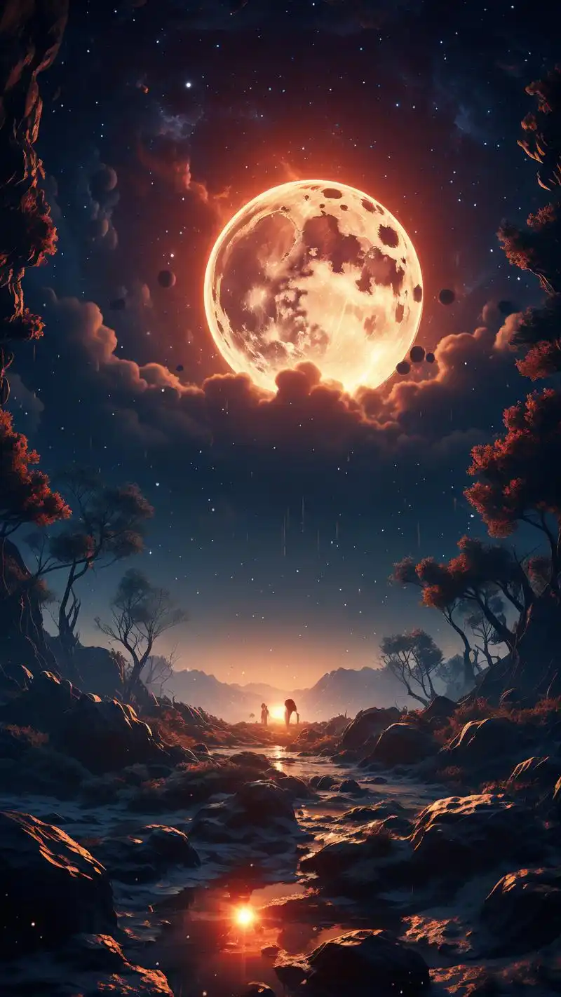 90黑暗系夜空背景图大放送93 这组黑暗系夜空背景图,真的是绝美到