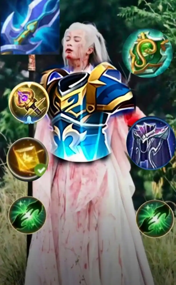 网友真心懂p图,"夭柳党"直接给相柳穿上了复活甲,名刀,金身,双治疗