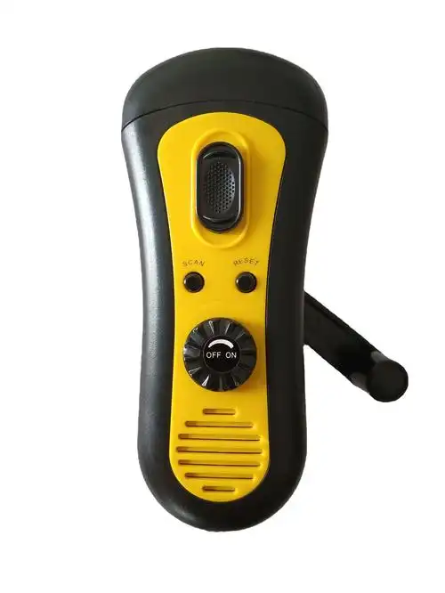 手摇发电收音机电筒 多功能手机充电警报手电筒