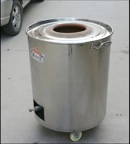 不锈钢烧炭烧饼炉子荆州锅盔缙云梅干菜炉子燃气摆摊商用烧饼烤炉