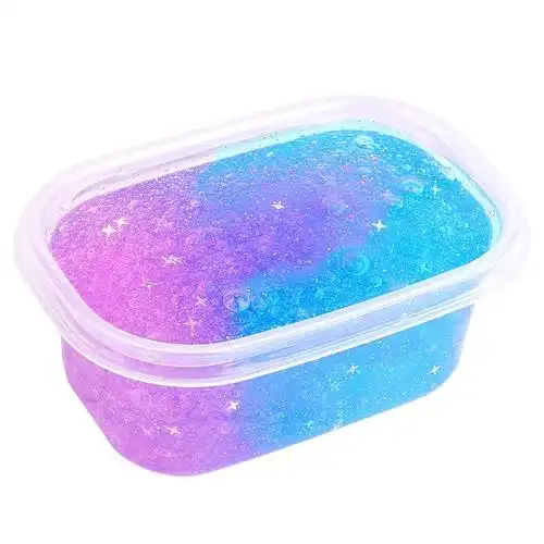 假水玩盒彩泥透明 水晶泥起泡胶儿童安全无毒史莱姆少女套装 - 玩具