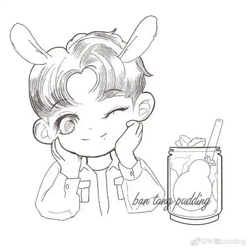 小飞侠们画的肖战