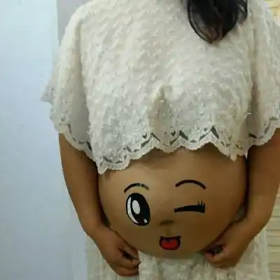 看肚型是男孩还是女孩!