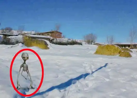 转载长沙市民拍到外星人转引