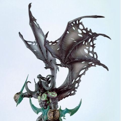 魔兽世界 恶魔猎手 dc5代 恶魔形态伊利丹 尤迪安 盒装手办 礼品