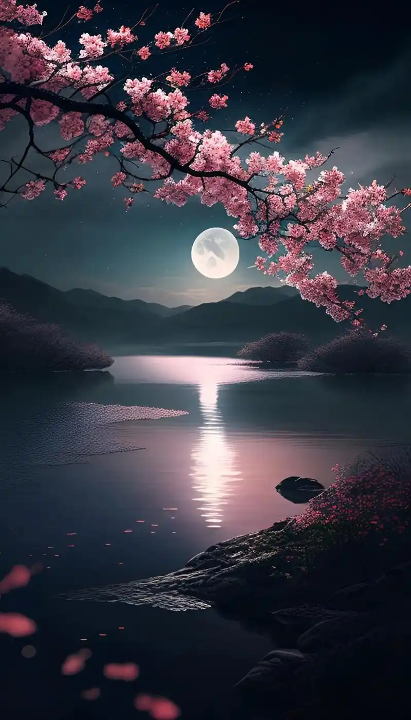 今人不见古时月,今月曾经照古人!#唯美意境  - 抖音