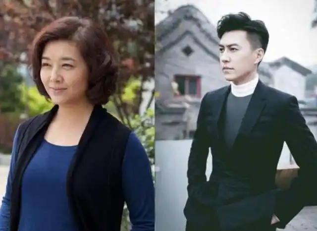 45岁靳东老婆近照曝光,原来是她,比前女友江珊很漂亮