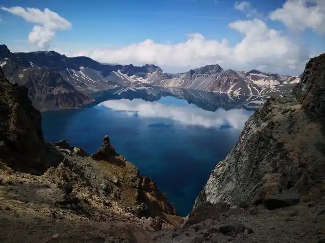 美丽的长白山火山国家地质公园