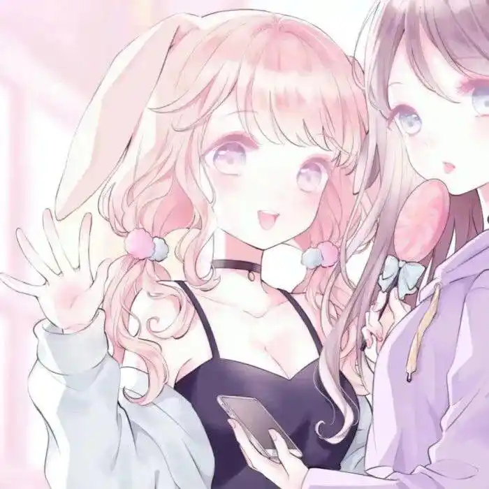 卡通闺蜜姐妹头像|具体该怎么爱