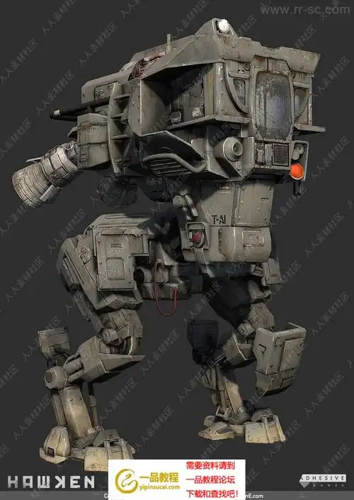 7000张科幻机甲机械载体机器人武器设定原画插画合集