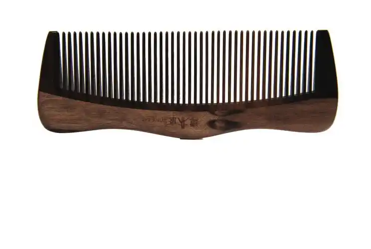 谭木匠 sp礼盒het梳6-6 黑檀木 木梳 梳子 创意生日礼物 送长辈