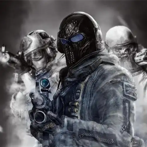 全脸骷髅防护面具男女骑行军迷真人野战cs装备圣诞节面罩 绿色