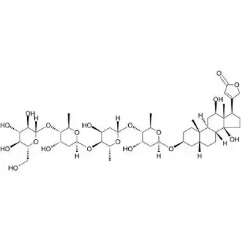 去乙酰毛花苷结构式
