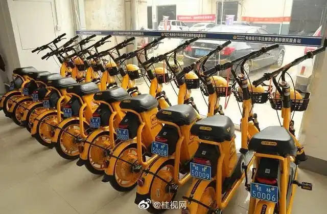 奇葩桂林市民租骑共享电动车一下骑到了南宁