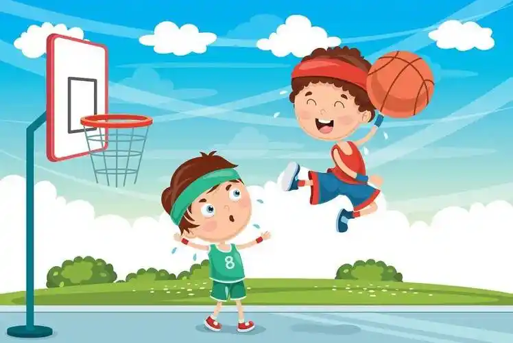 英语作文 |《打篮球》playing basketball.