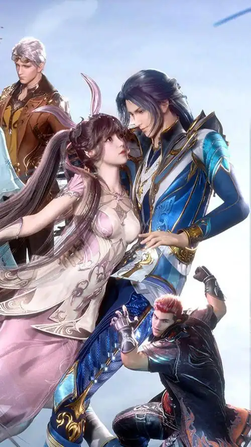 唐三小舞咱们去拜年咯35张壁纸