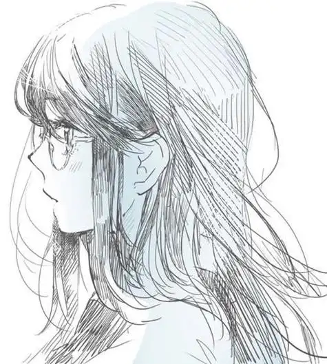 笔画高冷女生霸气简笔画动漫人物简笔画女高冷霸道动漫人物简笔画少女