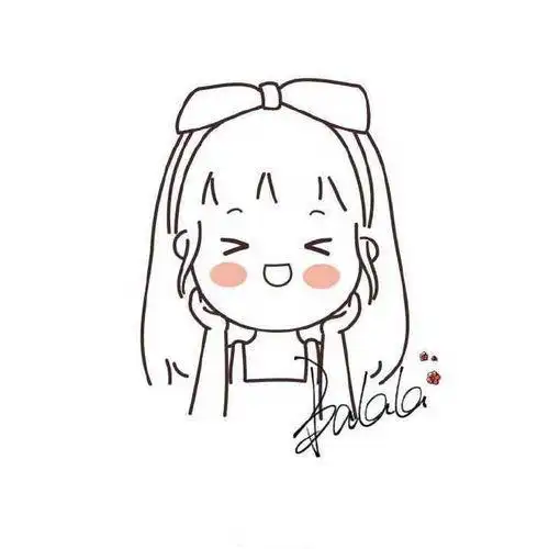 人物简笔画q版呆萌动漫人物简笔画男生q版人物动漫人物萌少女简笔画q