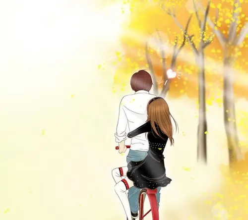 男生宠爱女生的温馨图片