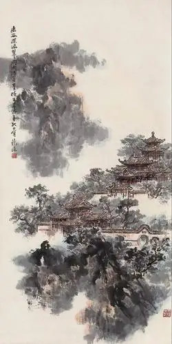 多年的潜心研究,以及临古写生,何镜涵对于古建筑的结构熟记于心,一梁