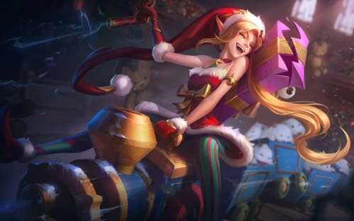 2017年冰雪节新皮肤暴走萝莉金克丝皮肤3d视角