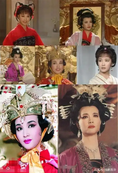 1995年刘晓庆版《武则天》:不同时期不同的服饰,是电视剧中的亮点