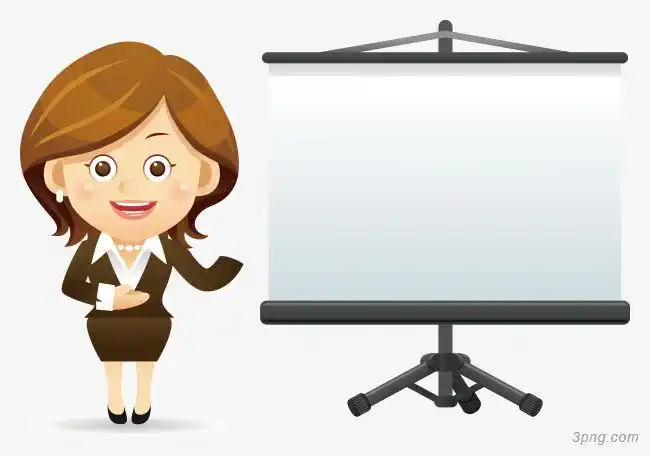 ppt商务小人png素材透明免抠图片-动植人物