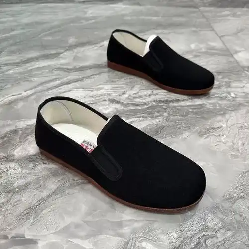 2024春季老北京精品果冻牛筋底防滑软底吸汗透气养脚驾车布鞋