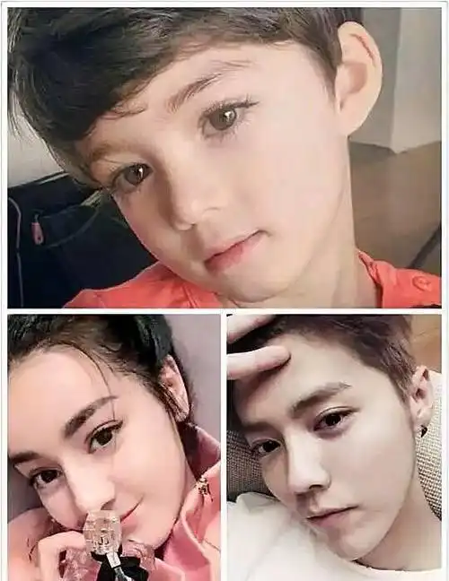 10张图证明鹿晗迪丽热巴以后肯定会结婚他们的孩子长这样