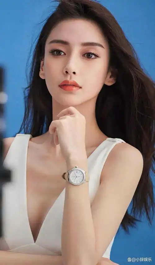 杨颖高清美图五官太精致了