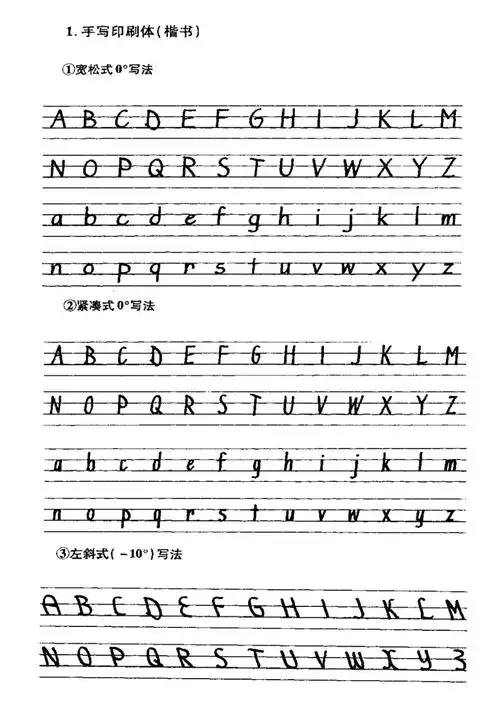 英文意大利斜体