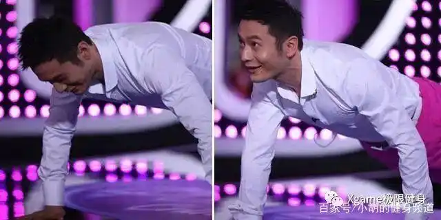 黄晓明43岁的胸肌,什么水平?