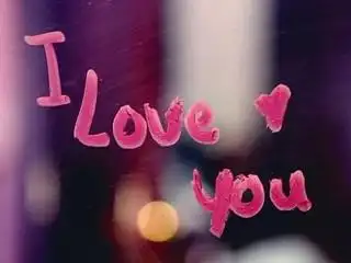 让全世界都知道iloveyou潮流爱情320x240壁纸 -发型图片-唯美图片大全