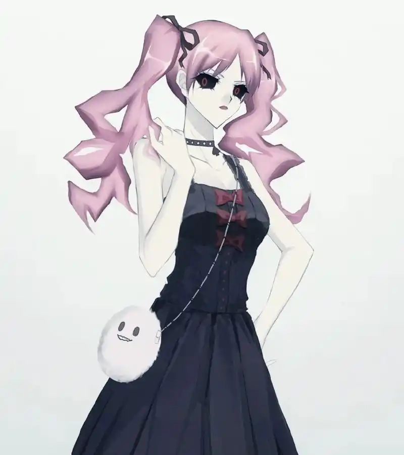 裙子上的草莓,懒得画了.#尸鬼 #清水惠 #画画 - 抖音