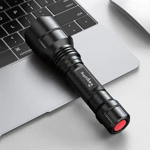 superfire神火m2手电筒强光远射户外led充电防水家用超亮手电