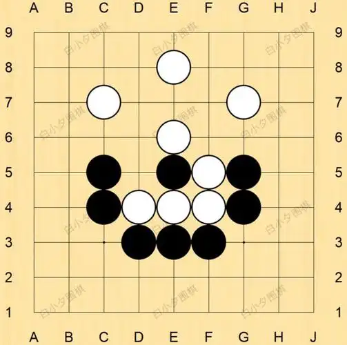 最接地气的一个围棋常型,懂围棋的你一定不陌生