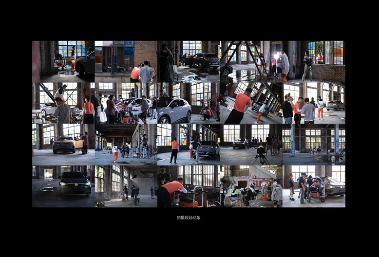 大众电动suv-id.4平面拍摄/part 4