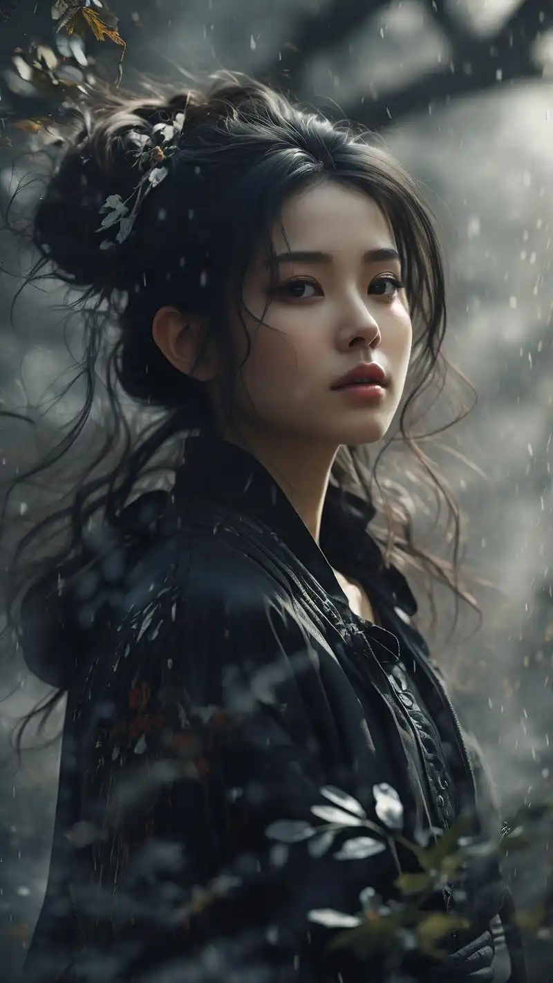 霸气女生黑色系壁纸94高冷范十足