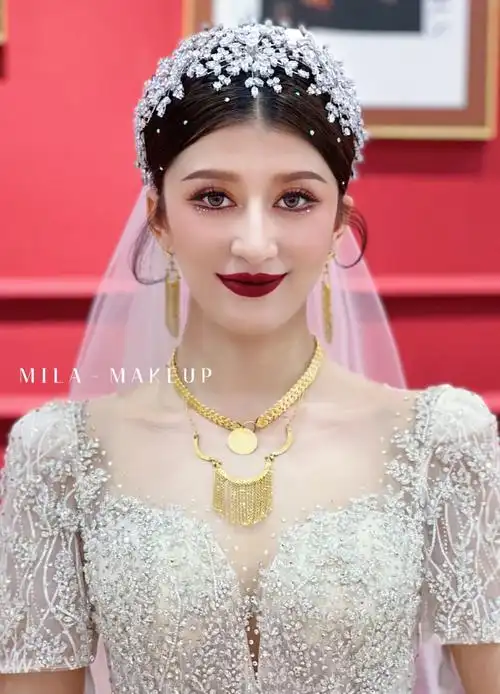 最美新娘69米拉婚礼造型