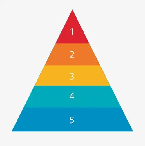 三角形立体_彩色三角形png素材-90设计